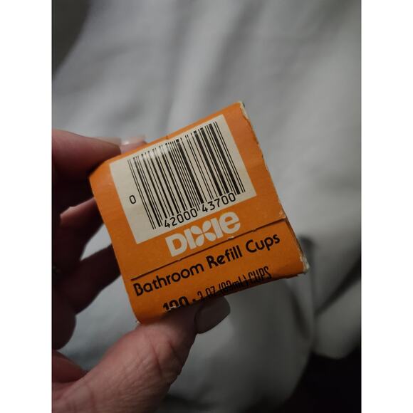 New 1980 DIXIE Cups 100 Pack Floral Collection Bathroom Refill 3oz - Picture 4 of 6